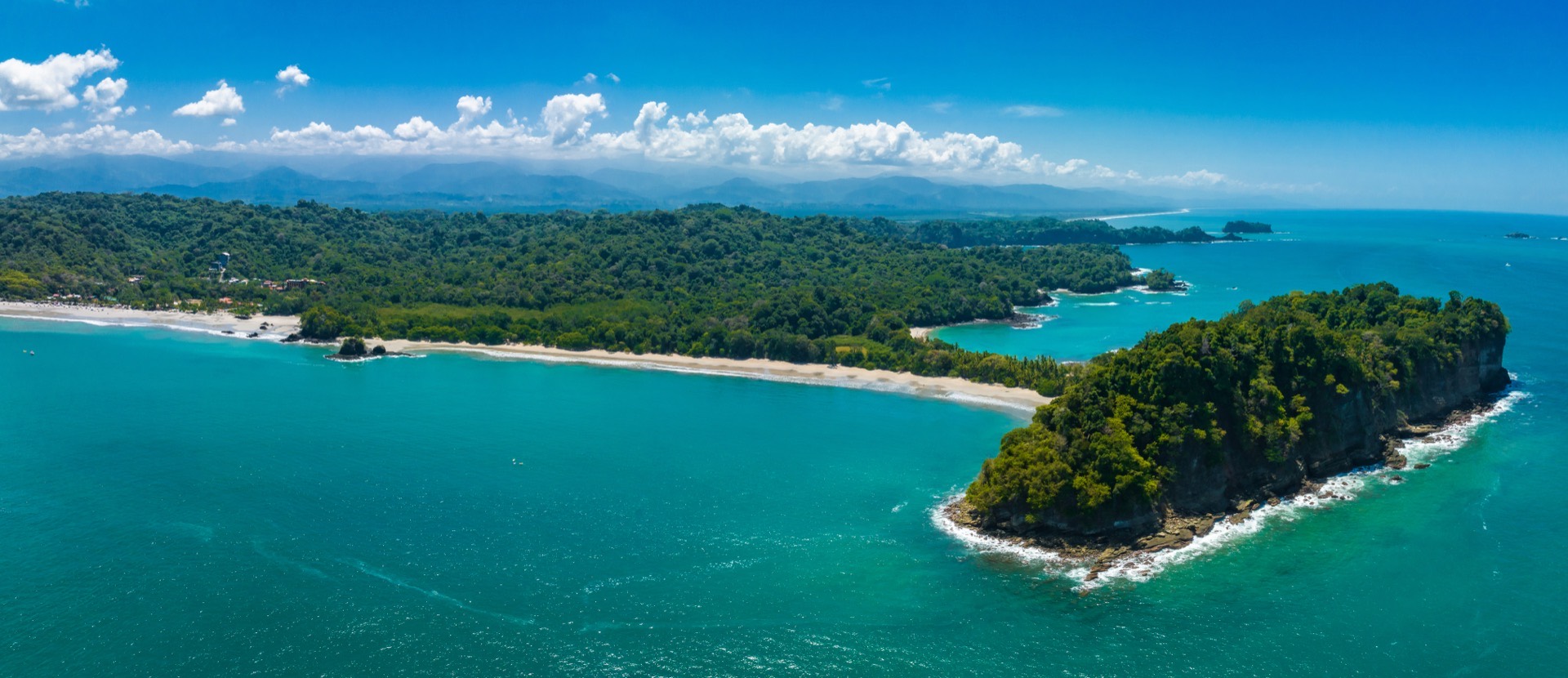 Vista aérea de Manuel Antonio