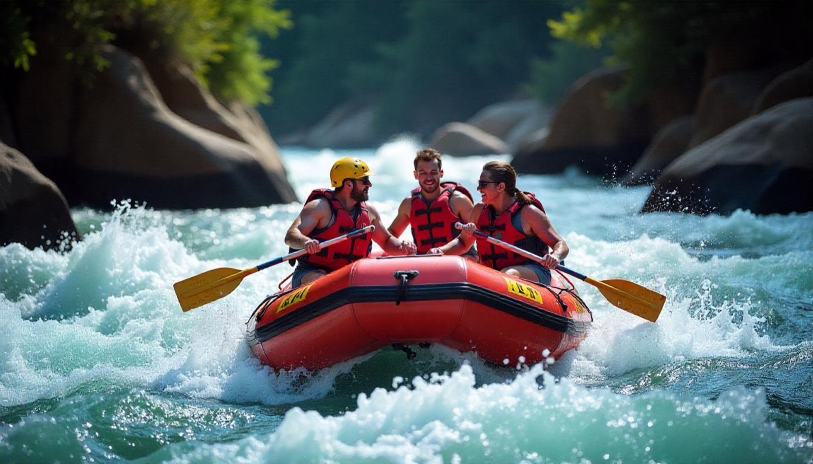 Rafting en el río Savegre